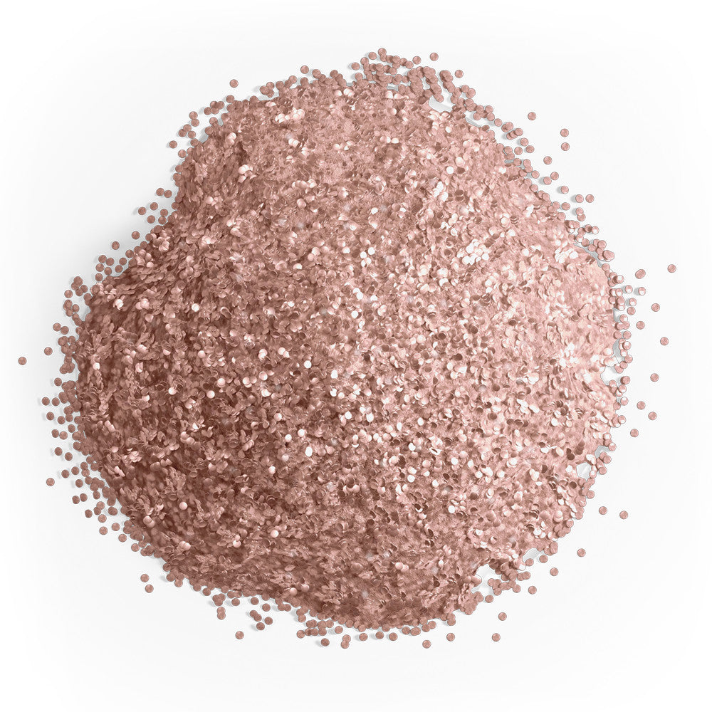 Shop Colour Mill Rose Gold Edible Glitter Glitz Blend with a pump applicator for sparkling cakes, cupcakes, cookies, macarons, and celebration treats.