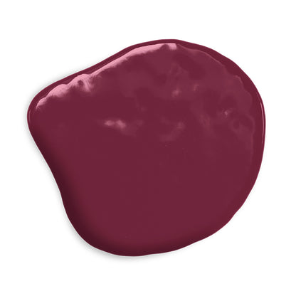 Swatch of Colour Mill Burgundy Oil Blend food coloring showing a deep, rich burgundy tone with a smooth finish