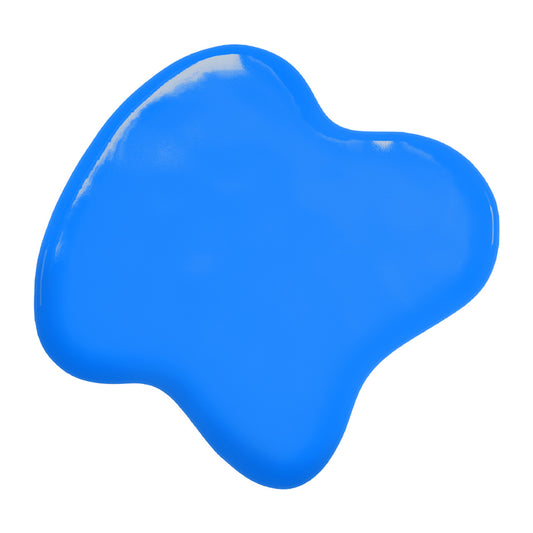 Swatch of Colour Mill Cobalt Oil Blend food coloring showing a vibrant, cool-toned blue shade