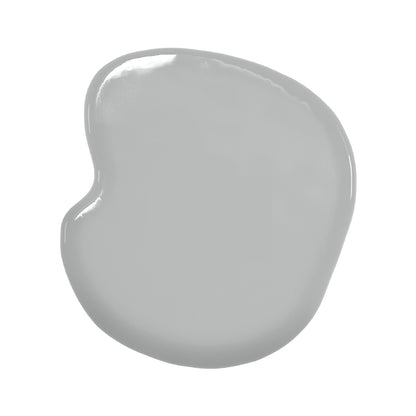 Swatch of Colour Mill Concrete oil-based food coloring in a soft matte grey tone.