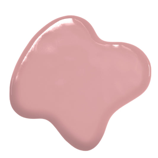 Swatch of Colour Mill Dusk oil-based food coloring in a soft, dusty pink hue.