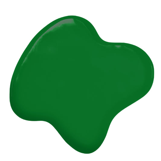 Swatch of Colour Mill Forest oil-based food coloring in a deep green shade.