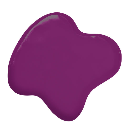 Swatch of Colour Mill Grape oil-based food coloring in a rich purple hue.