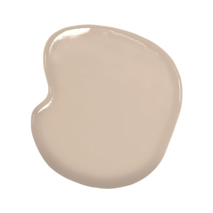 Swatch of Colour Mill Latte oil-based food color showing a smooth, creamy beige tone.