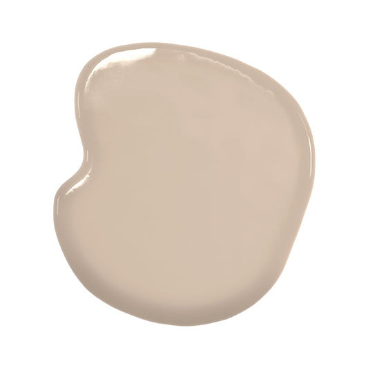 Swatch of Colour Mill Latte oil-based food color showing a smooth, creamy beige tone.