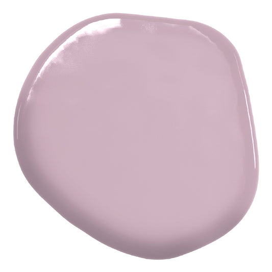 Swatch of Colour Mill Mauve oil-based food color showing its soft ashy pink-purple hue.