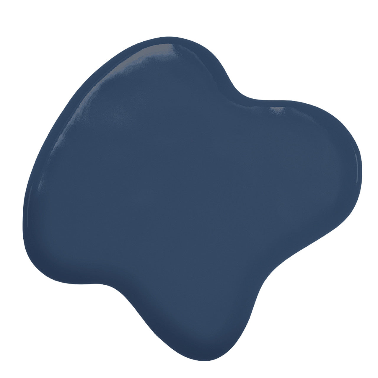 Swatch of Colour Mill Midnight Oil Blend showing a deep, dusty blue hue ideal for moody cake decorating