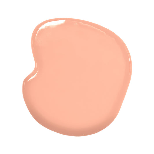 Swatch of Colour Mill Peach Oil Blend showing its soft peachy-pink hue, ideal for pastel cake decorating