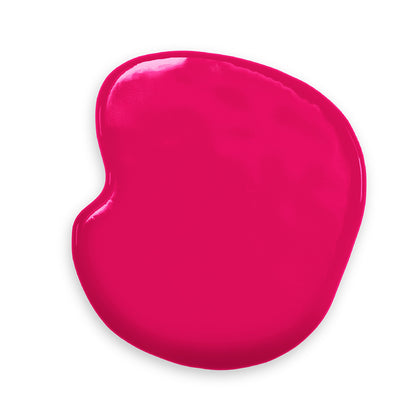 Colour Mill Raspberry oil-based food colouring swatch showing vibrant pink-purple pigment.