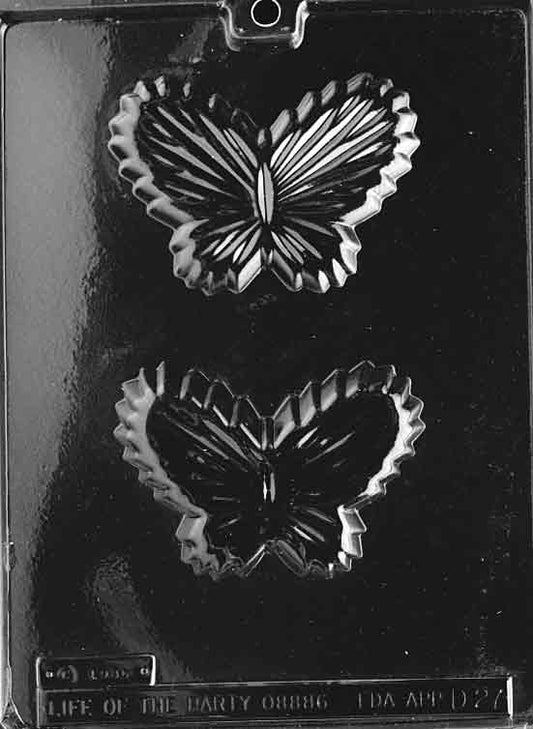 Chocolate candy dish mold shaped like a butterfly