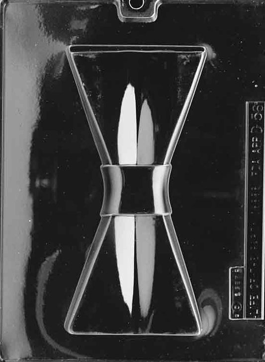 Large chocolate mold shaped like a bow tie