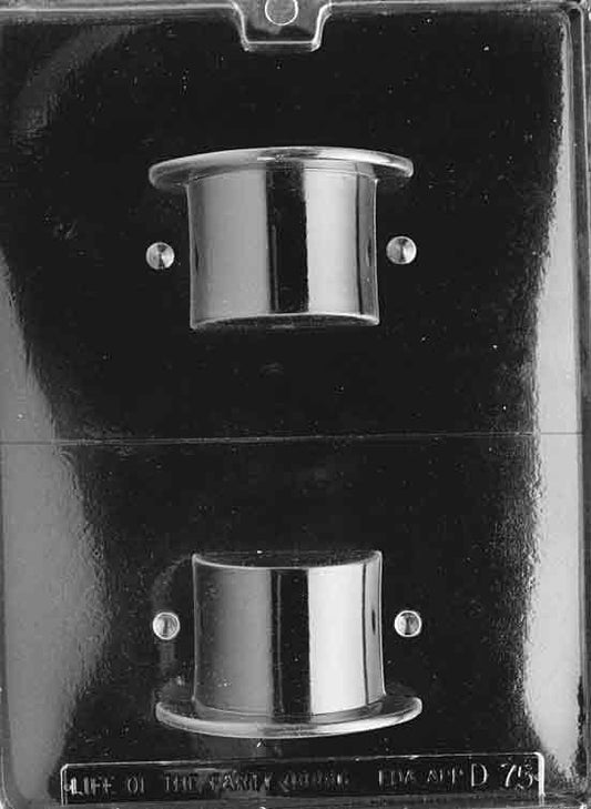 Mini dessert cup mold in top hat shape