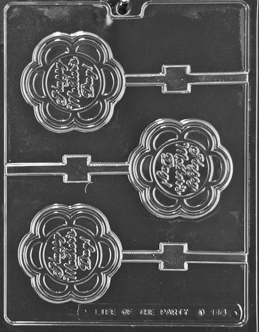 Chocolate mold with Happy Mother’s Day message