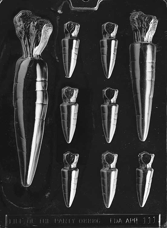 Assorted Carrots Chocolate Mold – Lynn's Cake, Candy & Chocolate Supplies