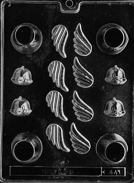 MARSHMALLOW CHICK mold with plump chick shape in marshmallow candy style.