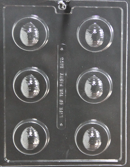 EASTER EGG COOKIE mold featuring round egg-shaped cookie disc.