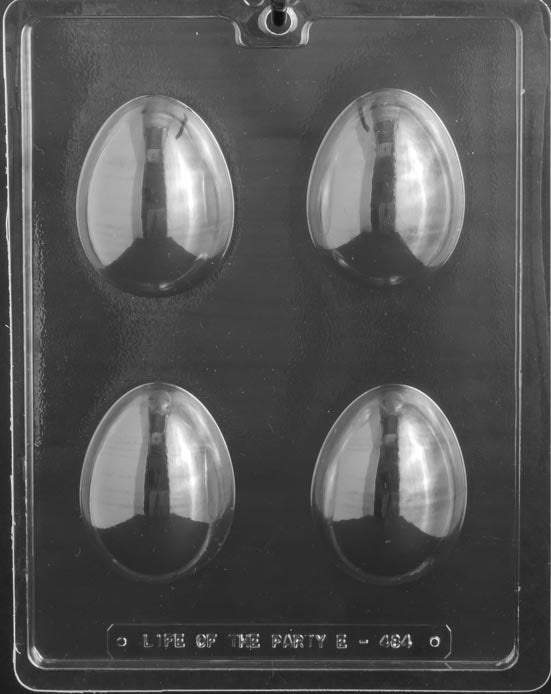 3D EGG mold featuring smooth oval egg form.