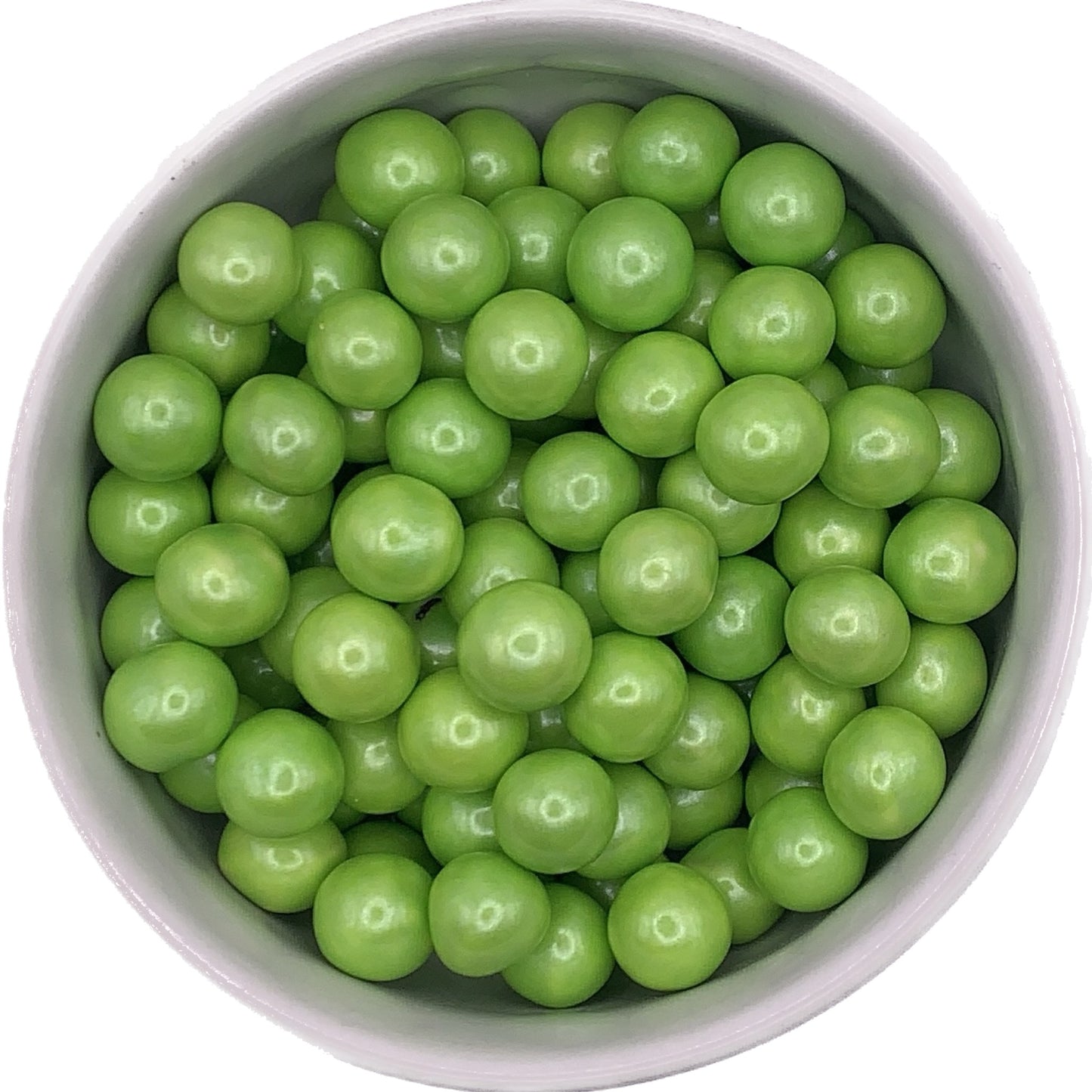 Lime Green Sixlets Candies