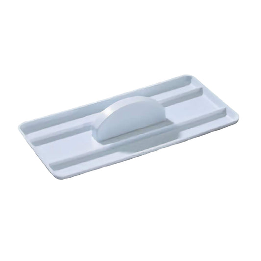 Fondant Smoother with an ergonomic handle and a large, flat surface area, designed for achieving smooth and professional fondant finishes on cakes