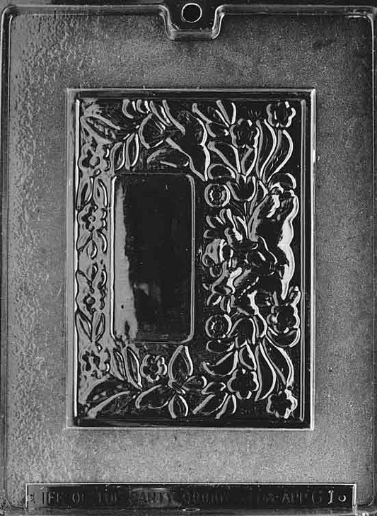 FANCY CARD mold featuring elegant card-shaped chocolate cavities.
