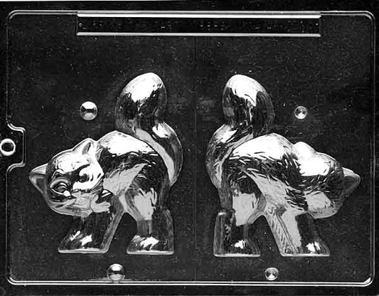 Halloween Cat mold featuring a bold cat shape for seasonal chocolate creations.