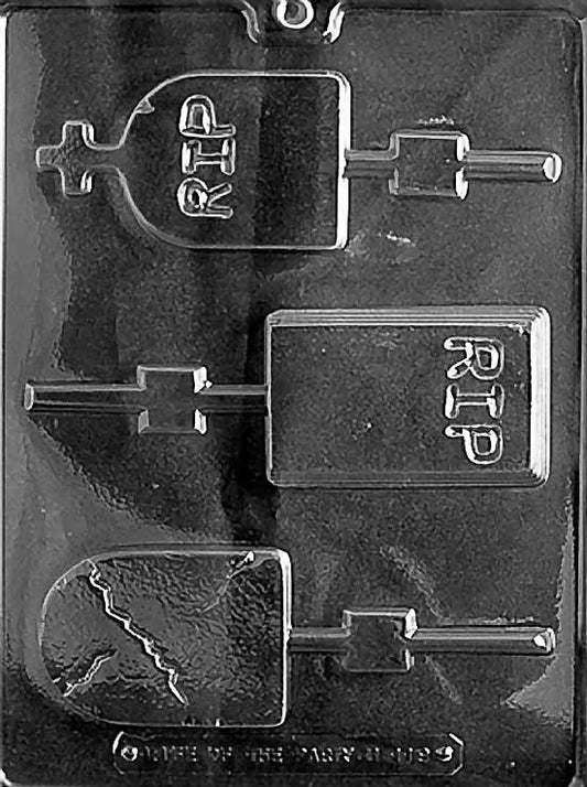Assorted Size Headstones mold H119, multiple tombstone shapes with rounded and pointed tops; shallow plaques for scenes.