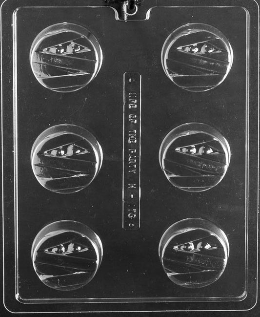 MUMMY COOKIE mold, mummy shaped cavity for cookies or chocolates.