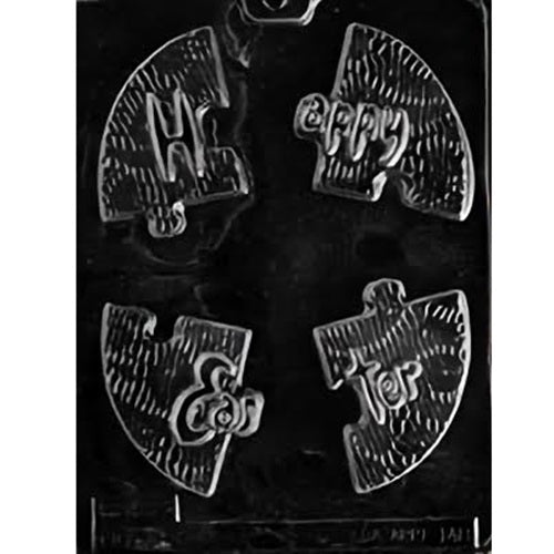 Happy Easter Puzzle Chocolate Mold