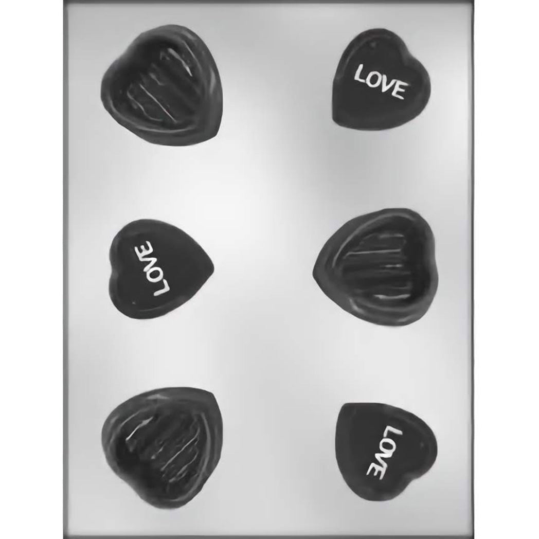 Heart Shaped Box Chocolate Mold - 2"