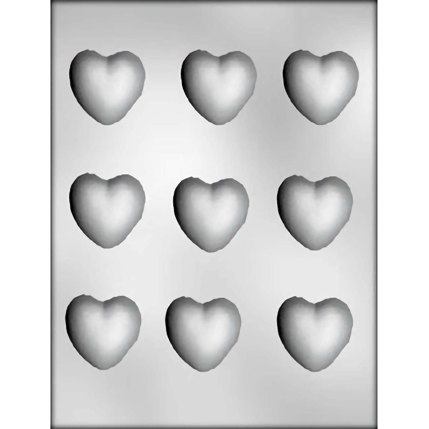 Puff Hearts Chocolate Mold - 1.625"