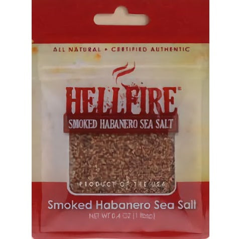 A Bag of Hellfire Smoked Habenero Finishing Salts for Chocolate Making
