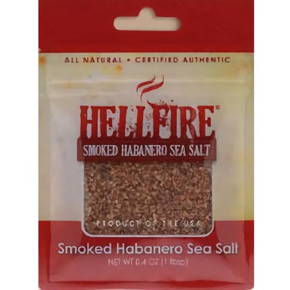 A Bag of Hellfire Smoked Habenero Finishing Salts for Chocolate Making