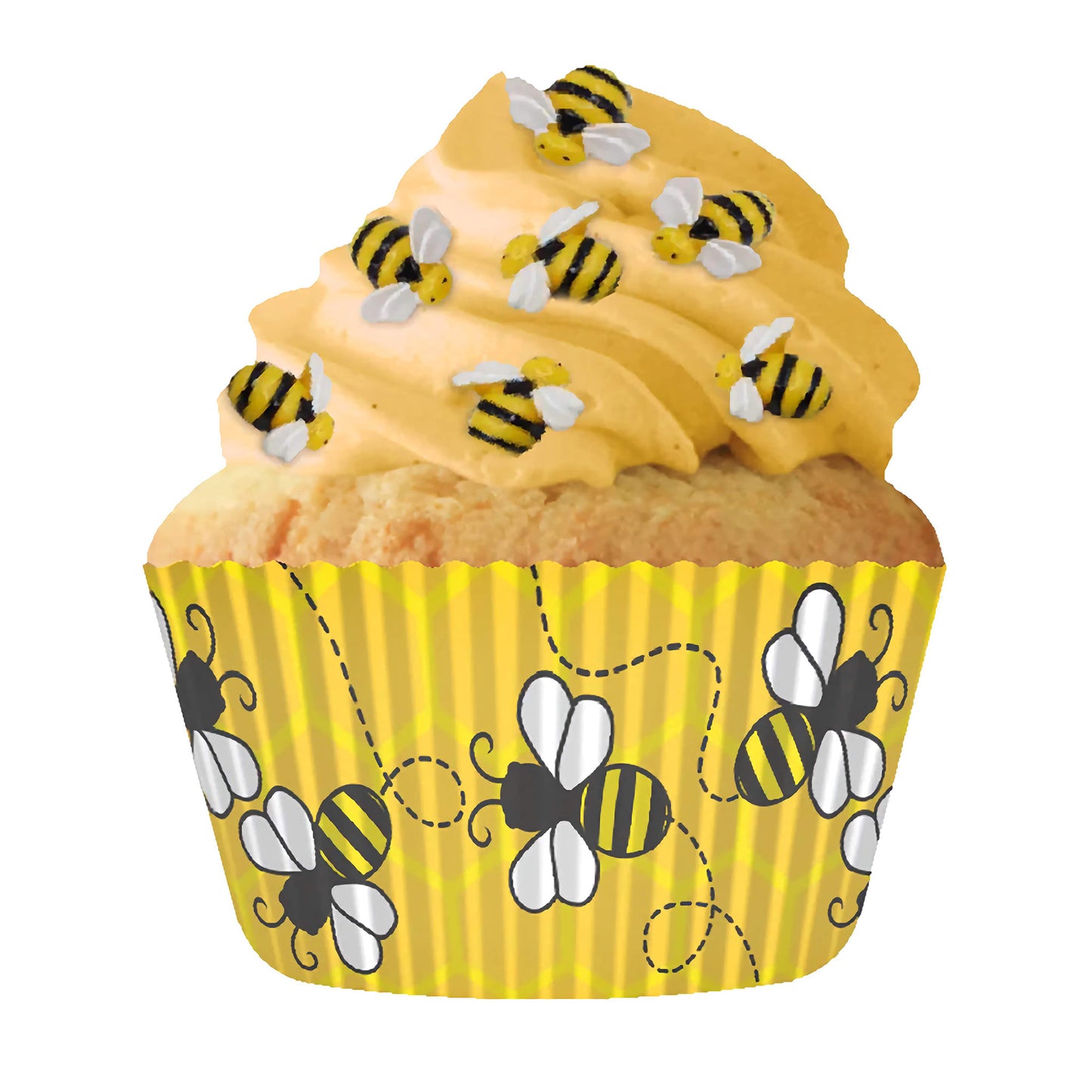 Honeybees Standard Baking Cups - 32 Count