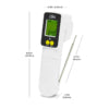 CDN Infrared Thermometer with Thermocouple Probe INTP662