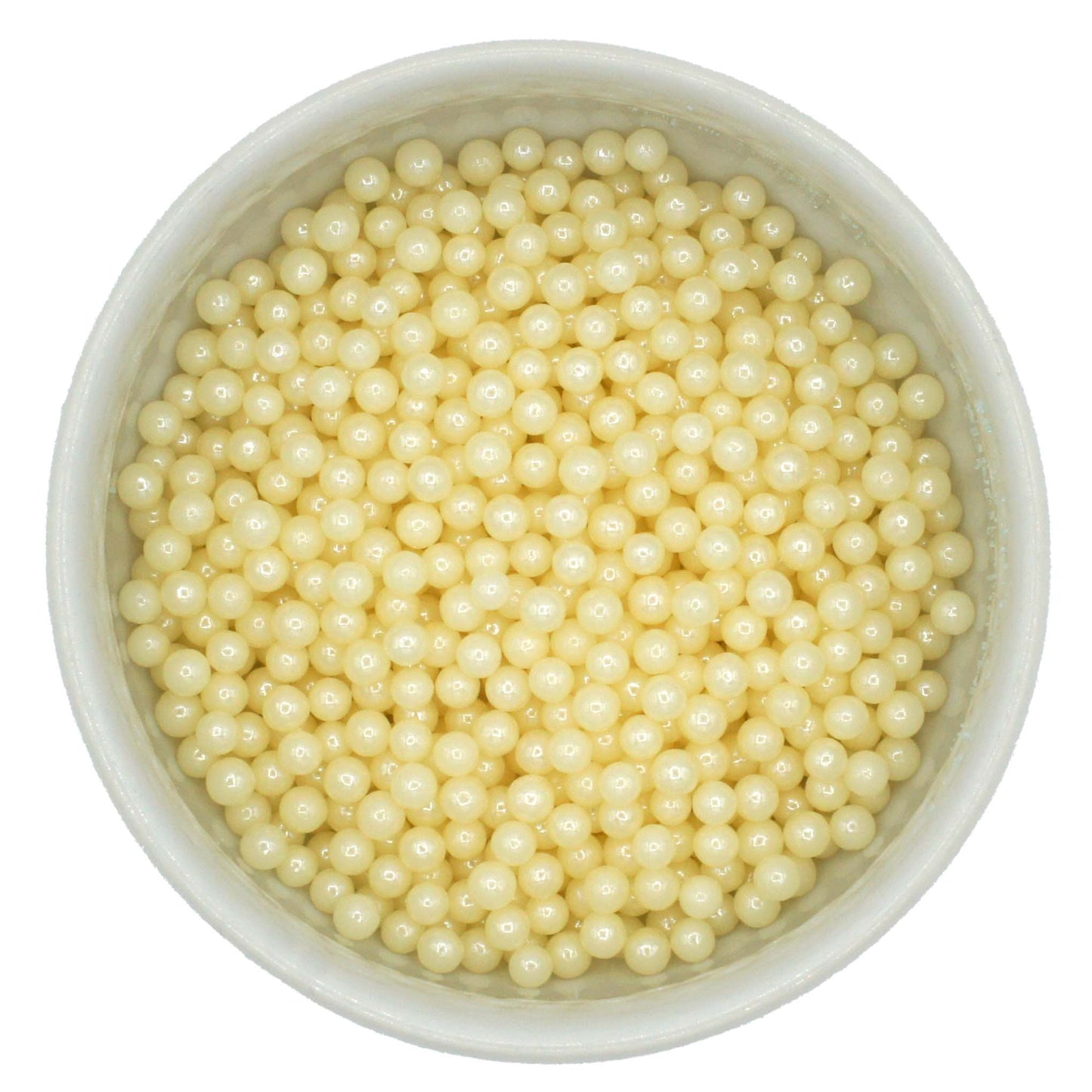 Ivory Sugar Pearls 4mm