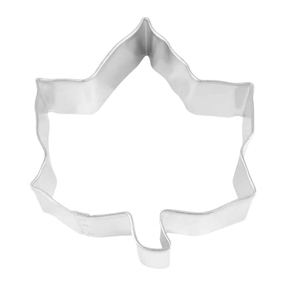 Ivy Leaf Cookie Cutter made of tinplated steel, featuring a sharp, defined leaf shape.