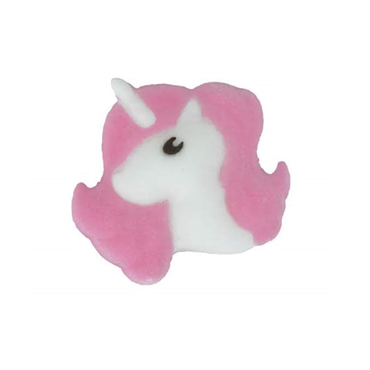 Adorable unicorn cake topper set with six mini unicorns, each in a unique pastel shade, to add a touch of magic to any cake, found at Lynn's Cake, Candy, and Chocolate Supplies.