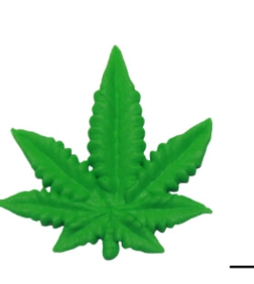 Royal Icing Marijuana Leaf Large