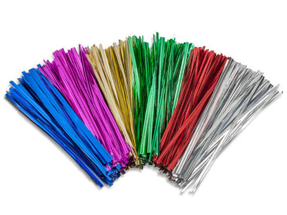 High Gloss Metallic Decorative Twist Ties