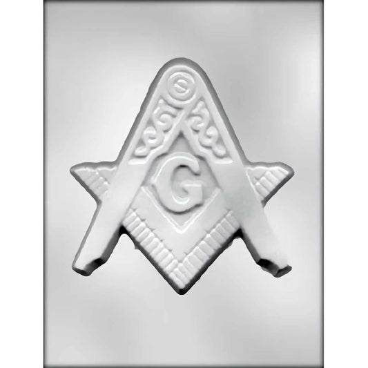 Masonic Emblem Chocolate Mold - 6"