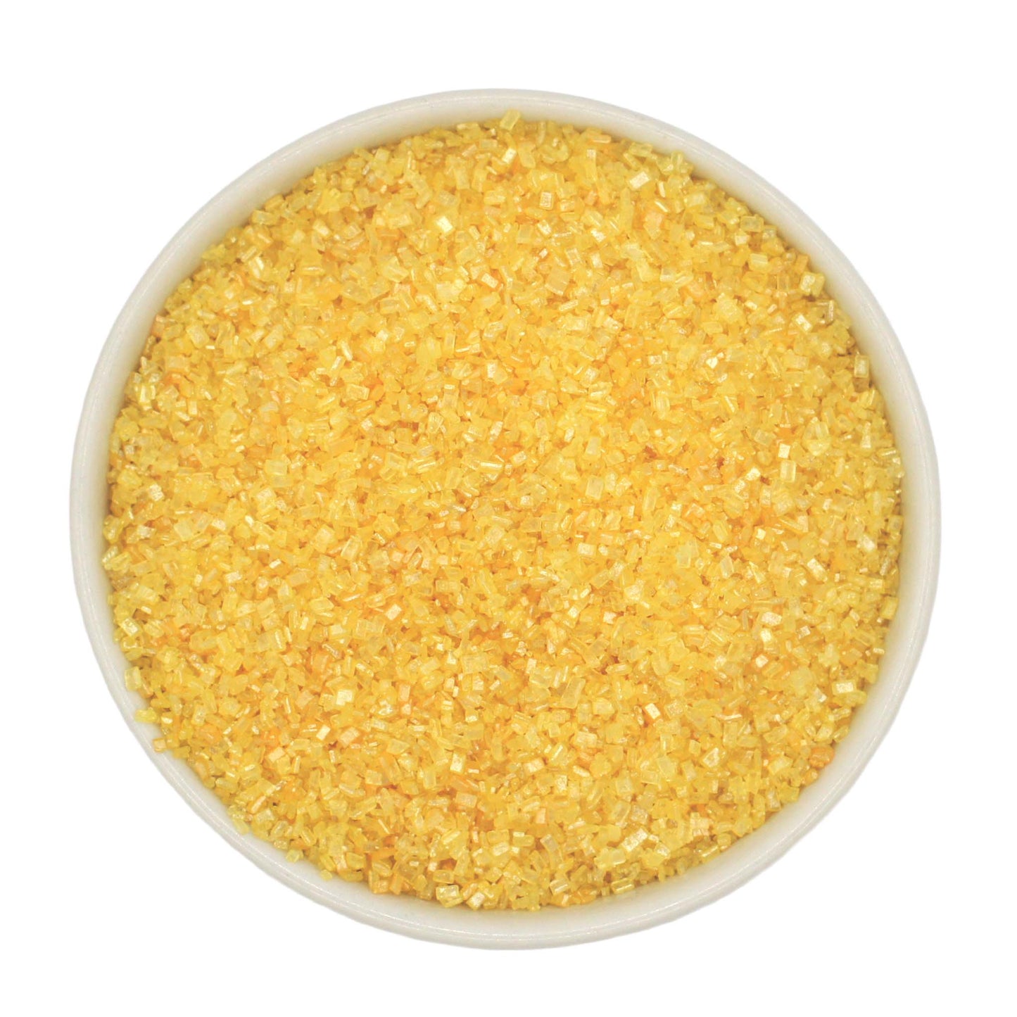 Natural Dyed Coarse Sugar - Pearlized Finish