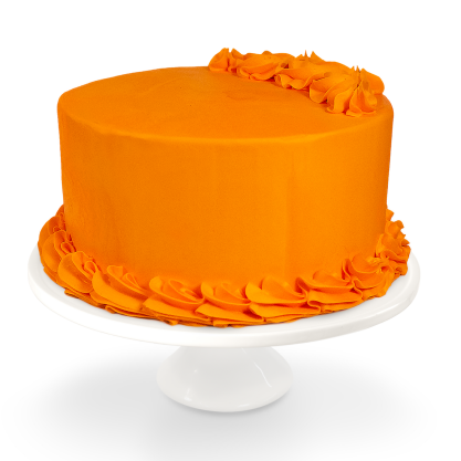 Orange Buttercream-Style Frosting