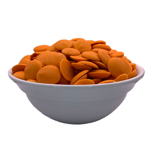 Orange Chocolate Melting Wafers - Merckens