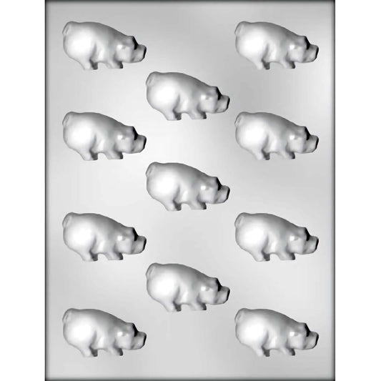 Pig Chocolate Mold, 2"