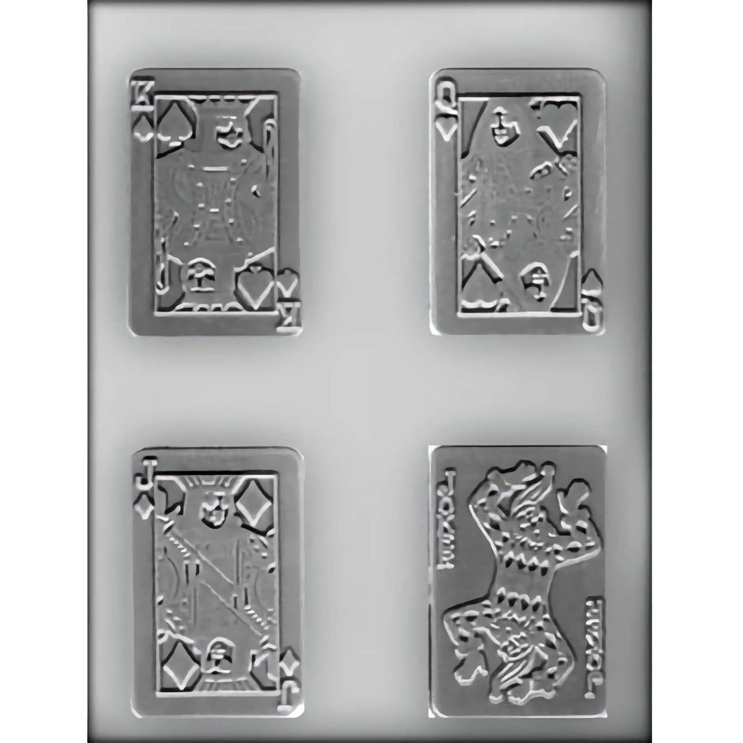 Playing Card Chocolate Mold - 3.5"