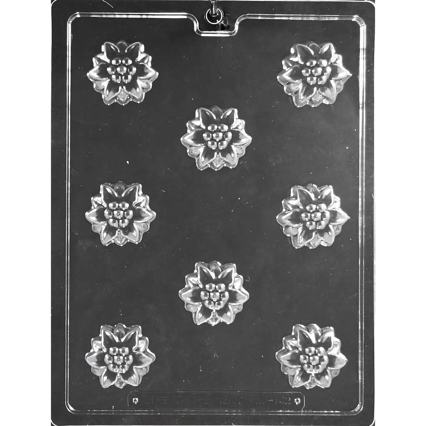 Poinsettia Truffle Chocolate Mold