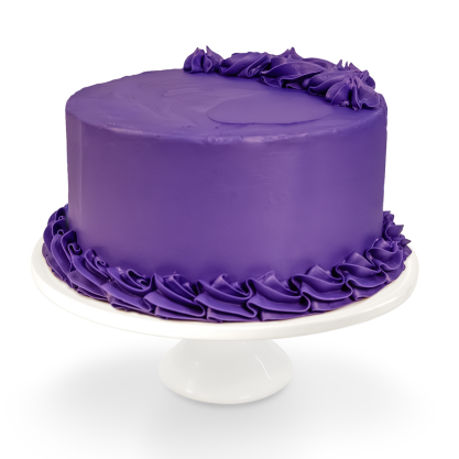 Purple Buttercream-Style Frosting