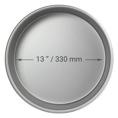 Aluminum Round Cake Pans - 3" Depth