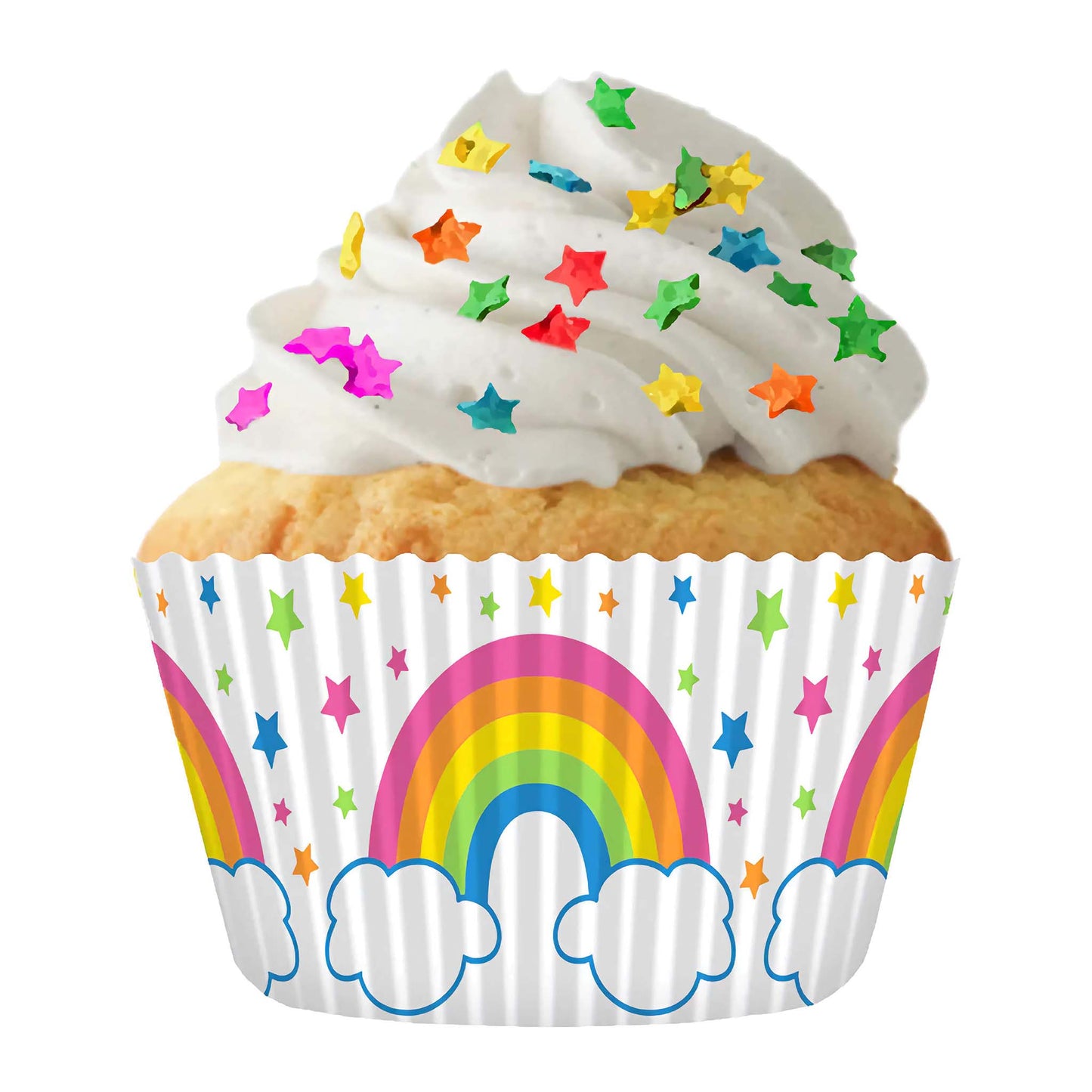 Rainbows Standard Cupcake Liners - 32 Count