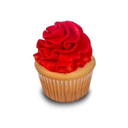 Red Buttercream-Style Frosting